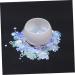 STOBOK 4 Packs DIY Pearls Spacer Beads Loose Sequins Paillettes Glitter Powder Super Flash White Whitex2pcs 2x1.2x0.1cmx2pcs - Buy Online on SooperMarket.com