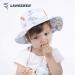 LANGZHEN Baby Girls Sun Protection Hat | Adjustable Toddler Kids Wide Brim Play Hat with Chin Strap | Octopus Design | 1-2 Years - Buy Online on SooperMarket.com