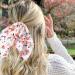 Floral Ribbon Hair Scrunchie Set - 16 Styles Seamless Elastic Hair Ties for Women and Girls - Buy Online on SooperMarket.com