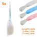 ECENCE 5X Nylon Soap Bag Set - Durable 15cm x 8.5cm Soap Sacks for Travel & Storage | International Shipping - Buy Online on SooperMarket.com