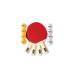 JOOLA Ping Pong Paddle Set with Ping Pong Balls & Carrying Case - Set of 4 or Set of 2 Table Tennis Paddles - Advanced Ping Pong Rackets & Portable Table Tennis Accessories for 2-4 Players 4 Player Hit Set