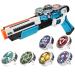 Obest martial cord set Battling Tops with Burst Launcher Burst Turbo martial cord Magic Circular Hexa Core Collector Rotating Detonation 5 Generation Set Gift for Children
