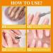 Nail Soaking Bowl Set for Gel Polish, Dip Powder & Cuticle Care - Manicure Tools Included - Buy Online on SooperMarket.com