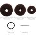 9 Pieces Donut Bun Maker Hair Bun Maker Bun Maker Bun Maker Ring Style with 12 Pieces Hair Bands and 32 Pieces Hair Pins (Black Brown Beige) - Buy Online on SooperMarket.com