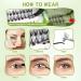DIY Lash Cluster Kit - 400 Pcs D Curl 3D Eyelashes Lightweight Reusable Wispy Extensions Easy Home Application (30D & 40D) - International Shipping Available - Buy Online on SooperMarket.com