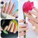 30 Sheets Flower Nail Stickers 3D Self Adhesive Colorful Daisy Nail Stickers Cute Nail Stickers DIY Nail Art Stickers Flower Nail Decals for Women Girls Nails Decoration - Buy Online on SooperMarket.com