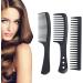URAQT Hairdressing Combs Set 3 Pack Wide Tooth Combs Heat Resistant Anti-static Carbon Hair Brush Hair Comb for Long Wet or Curly Hair Detangling Wide Tooth Comb Set - Buy Online on SooperMarket.com