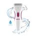 Conair Cordless Electric Dual Foil Shaver & Trimmer for Women - Body and Facial Hair Removal for Face, Ear/Nose, Eyebrows, Legs, and Bikini Lines - White/Pink - Buy Online on SooperMarket.com