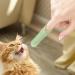 JISADER Pet Oral Care Finger Brush for Dogs and Cats - Gentle Tool Green - Buy Online on SooperMarket.com
