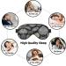 SSIMOO Pebble Stone Eye Mask | Soft Breathable Sleep Eye Patch for Women | Perfect for Travel & Relaxation - Buy Online on SooperMarket.com
