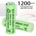 Ni-MH Rechargeable AA Batteries 1.2V 1200mAh - High Capacity for Solar Lights Mouse & Keyboard (Pack of 12 - Buy Online on SooperMarket.com