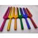 Sacred Solfeggio 6pc Colored Tuning Forks w activator and Pouch - DNA Repair - Blessings Miracles Awakening Liberation