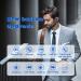 Bluetooth V5.2 Earpiece with Charging Case - Hands-Free Single Ear Headset for Cell Phones - CVC8.0 Noise Canceling Mic - Ideal for Office/Driving - iPhone/Android/Laptop Compatible - Buy Online on SooperMarket.com