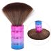 Neck Duster Brush Soft Nylon Bristles Electroplate Ergonomic Barber Hair Cutting Neck Hair Brush Stand Up Base Comfortable Suitable for Barber Shop or Home Use - Buy Online on SooperMarket.com