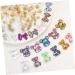 Healeved 3 Bear Head Nail Color Displaying Tool Transparent Nail Color Display Tool Bear Nail Color Displaying Tool Manicure Tools Nail Tools for Nail Art Nail Polish Polishing Plate - Buy Online on SooperMarket.com