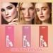 Natural Matte Cream Blush Stick for Cheeks, Eyes, and Lips - Long-Lasting Moisturizing Formula | 3 Shades (Happy, Hope, Love) - Buy Online on SooperMarket.com