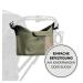 Hauck Large Stroller Organizer Bag - Diaper Bag with Cup Holder | Easy Fastening & Accessibility (Olive) - Ideal for Buggy & Baby Strollers - Buy Online on SooperMarket.com