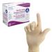 Dynarex Sterile Latex Surgical Gloves Size 8 & Powder-Free Offers Superior Protection & Comfort for Sensitive Hands Beaded Cuffs Bisque 1 Box of 50 Pairs of Dynarex Sterile Latex Surgical Gloves