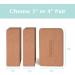 Cork Wood Yoga Blocks 2 Pack - Premium Lotus Design - 9 x 6 x 4 inches - Buy Online on SooperMarket.com