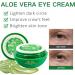 Aloe Vera Eye Cream Aloe Vera Under Eye Cream Eye Cream Anti Aging Eye Cream for Dark Circles and Puffy Eyes Eye Bags Remover Dark Eyes Circle Treatment Reduce Fine Lines Moisturising Soothing - Buy Online on SooperMarket.com