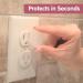 6-Pack Self Closing Outlet Covers - White  Easy to Install Baby Proof Outlet Covers with 12 Clear Outlet Plug Covers for Child Electrical Safety - Baby Proofing Electrical Outlets Made Easy by Wittle - Buy Online on SooperMarket.com