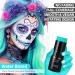 Go Ho Teal Water-Based Face Paint Stick 1.06 Oz - Non-toxic Cream Body Makeup for Theater, Halloween, SFX Cosplay - Washable & Full Coverage for Adults and Children - Buy Online on SooperMarket.com