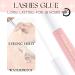 PURELEOR White Eyelash Glue Waterproof Latex Free for Sensitive Eye Strong Hold False Eyelashes Adhesive for Strip Lashes Fast Drying Lash Glue 10ml 0.35oz - Buy Online on SooperMarket.com