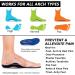 Valsole Orthopedic Insoles for Men & Women - Soft Shoe Inserts for Flat Feet & Plantar Fasciitis - Comfort support | EU Size 40-41 (26cm) V107B - Buy Online on SooperMarket.com
