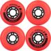 AOWESM Inline Skate WheeIs 85a Outdoor Inline Roller Hockey Skates Replacement Wheels for Adjustable Blades Roller Skates, 72mm/76mm/80mm Sizes, Black/Blue/Red Colors, 4-Pack Red 76mm