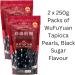 Black Sugar Flavour Tapioca Pearl 2 Pack Bundle Containing 2 x 250g WuFuYuan Brand Tapioca Pearls - Buy Online on SooperMarket.com