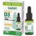 Certified Organic VEGAN Plant-Based Vitamin D3 Drops - 1000IU per drop - 490 Servings - Unflavoured - DUO PACK 2X 13.5ml - Immune System Support - Made in Canada 13.5 ml (Pack of 2) - Buy Online on SooperMarket.com