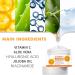 Vitamin C Face Cream Vitamin C Cream with Hyaluronic Acid & Vitamin E Anti Aging Vit C Serum Day & Night Face Cream for Women and Men Boost Skin Collagen Brighten Hydrate and Plump Skin - Buy Online on SooperMarket.com