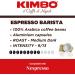 Kimbo Coffee Espresso Barista 100% Arabica 10 Aluminium Capsules - Nespresso Compatible Medium Dark Roast - 9/13 Italian Coffee Pods - 1 x 10 - Buy Online on SooperMarket.com