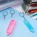Pencil Shape Silicone Molds Set with Keychain Rings for Jewelry Making and Crafts - Pink - Buy Online on SooperMarket.com