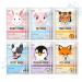 Epielle Character Sheet Masks | Animal Spa Mask Korean Beauty Mask -For All Skin Types, (Pack of 12) | Birthday Party Gift for her kids, Spa Day Party, Girls Night, Spa Night, Beauty Gift (Assorted Characters-12pk Ct.) | S…