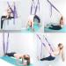 Yogagurt Stretch Band Premium Polyester Cotton Yoga Belt for Inversion Stretching Flexibility Training & Pilates Purple 1 Piece - Buy Online on SooperMarket.com