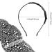 WLLHYF 1920s Black Crystal Rhinestone Headband for Women - Vintage Flapper Hair Accessory for Girls Costume Party - Grey - Buy Online on SooperMarket.com