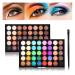 40 Color Eyeshadow Palette with Brush - Matte & Shimmer Cream Makeup Set for Stunning Looks | Best Quality International Shipping - Buy Online on SooperMarket.com