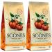 Sticky Fingers Bakeries English Scone Mix Pumpkin Spice Just Add Water Mix and Bake. Makes 12 Scones (Pack of 2) 1 Pound (Pack of 2)