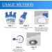 Foam Drain Cleaner Kitchen Toilet Sink Blockage Remover Deodorant Kitchen washbasin Toilet Pipe Quick Cleaner Suitable for Kitchen drains bathtubs Sinks 3pices - Buy Online on SooperMarket.com