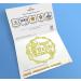 Cakeshop Cake Decoration Pack | Round Beers Happy Birthday Premium Double Sided Glitter Card Cake Topper & 25g Party Pack of Cake Sugar Sprinkles | Custom Name Cake Decorations (Champagne) Non-Prime Glitter Card: Champagne - Buy Online on SooperMarket.com