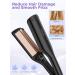 WEEYUM Wave Curling Iron - Anti-Scald 1.25 Inch Ceramic Hair Crimper for Women | Dual Voltage & 12 Temp Settings for Stunning Deep Waves - Perfect for International Travel - Buy Online on SooperMarket.com