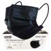 x150 Black Disposable Face Masks Generise 3Ply Non-Medical Face Masks UK Stock by YiHub - Breathable Disposable Face Masks Black to Cover Mouth & Nose