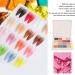 Solid Nail Glitter Powder Set for DIY 16 Colors Metallic Mirror Effect Nail Powder Shiny Nail Art Pigment Powder Flashing Nail Powder for Nail Art Decoration Salon Home Use - Buy Online on SooperMarket.com