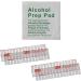 EZ Pass I-Pass SunPass Fastlane Dual Lock Adhesive Mounting Strips 4 Each 1-1/2 in with Prep Pad