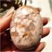 Natural Crystal Rough Crystals Natural Stone Cherry Blossom Agate Crystal Palm Ornaments Home Room Decor Spiritual Reiki Crystals (Color : 100-110g) - Buy Online on SooperMarket.com