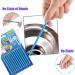 2 Packs of 12 Drain Cleaner Sticks & Sink Deodorizer Sticks for Bathroom Kitchen Prevents Plug Hole Obstructions(Bule) - Buy Online on SooperMarket.com