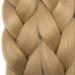 Tess Braids Extensions - 60 cm Jumbo Kanecalon Kunsthaar Hair Braids (Medium Blonde #24) for Box Braids - 100g/Bundle (1 Piece) - Buy Online on SooperMarket.com