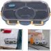 HOLIDYOYO Box Lunch Box Lunch Container Bento Tray Outdoor To Go Cont Student Food Household Pp 8Y4LZ9HMZ3013254NNCONVBL Navy 28.5X19X6.5CM - Buy Online on SooperMarket.com