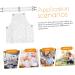 BELLIFFY Barber Apron Hair Apron Stylist Apron Hair Cutting Apron Clear Aprons for Hair Stylist Apron for Hair Stylist Salon Aprons for Hair Stylist Hairdresser Apron Adjustable Apron - Buy Online on SooperMarket.com